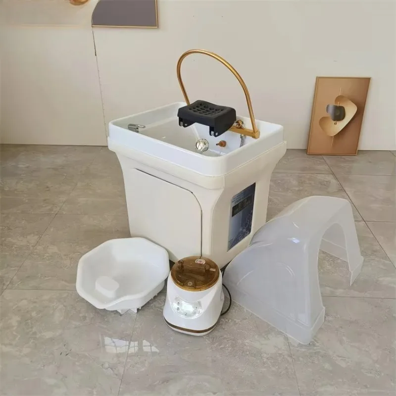 The hottest portable shampoo plastic bowl with water heating steamer hair care styling appliances custom color