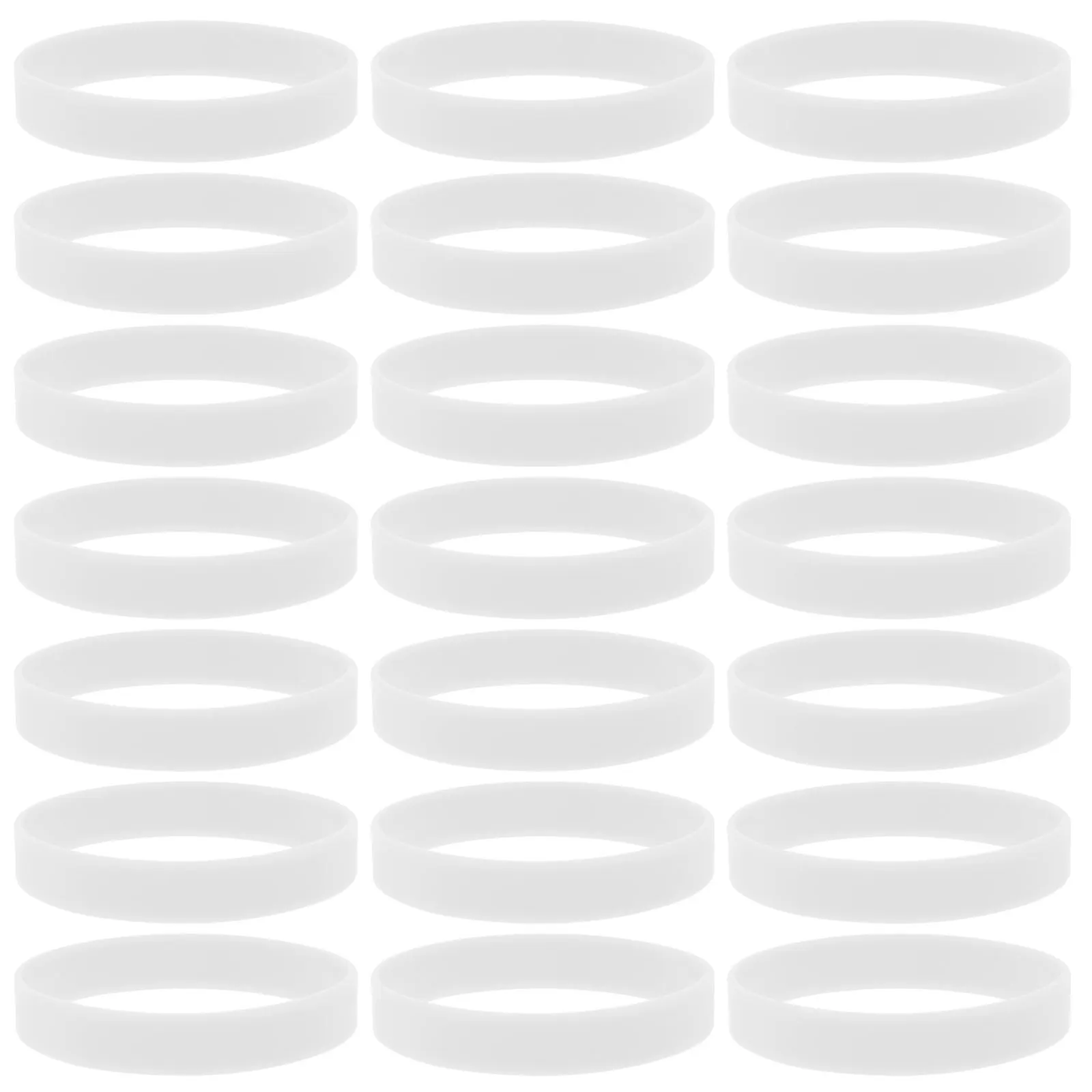 

100Pcs Luminous Glow in The Dark Silicone Wristbands Kids Night Running Party Favors Outdoor Sports Bracelets Luminous Wristband