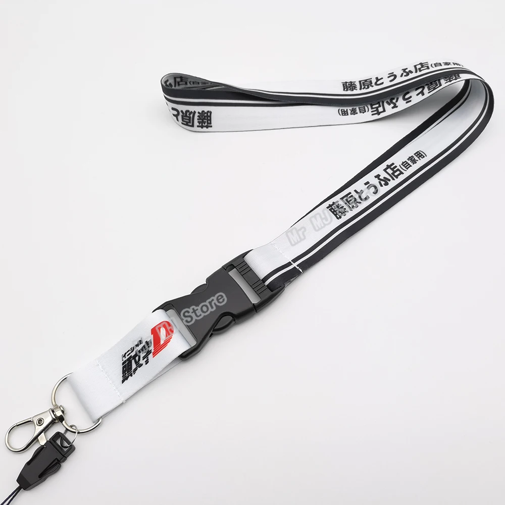 

Initial D RACING japan performance car Lanyard keychain for Honda Civic Toyota AE86 Honda Nissan Mazda JDM Keyring accessories