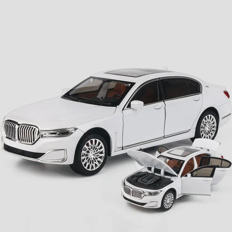 1:24 760 the7 limousine liga carro diecasts & veículos de brinquedo modelo de carro som e luz puxar para trás carro brinquedos para crianças presentes