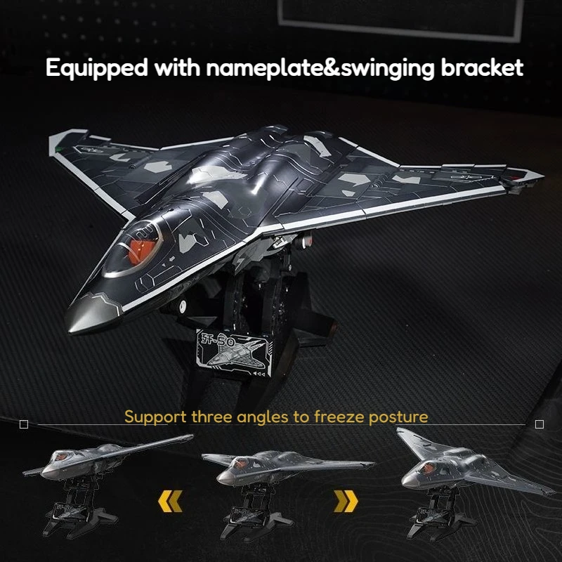 

Keeppley Building Blocks J-50 Stealth Fighter Model Military Toy Children's Plaything Home Decorative Model Puzzle Assembly