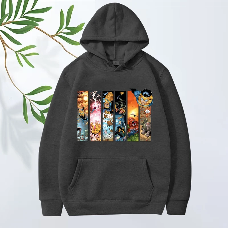 Hot sale Invincible Classic graphics hoodie 2025 men women fashion vintage Long sleeve streetwear print oversized hoodie unisex