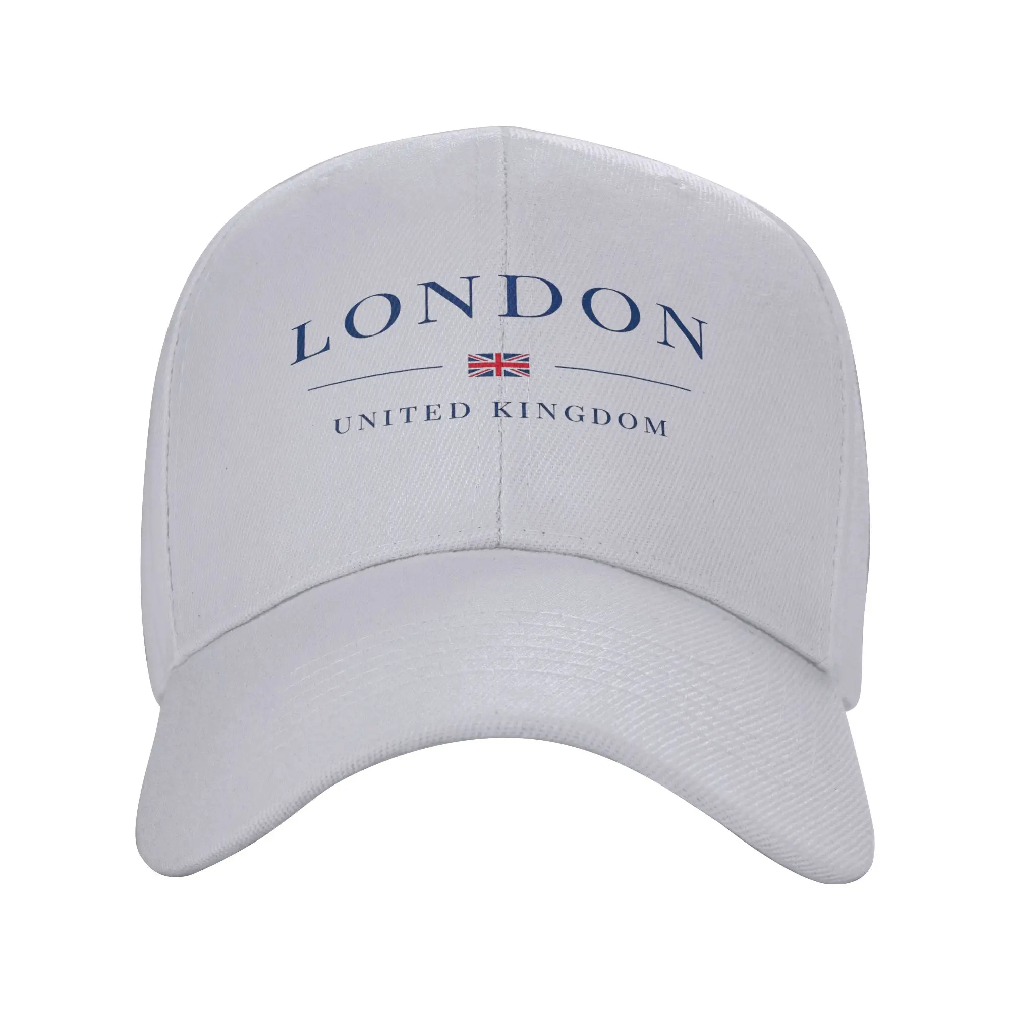 Simple London United Kingdom Sun Baseball Cap Summer Men Women Trucker Hat High Quality Streetwear Outdoor Gym Baseball Caps