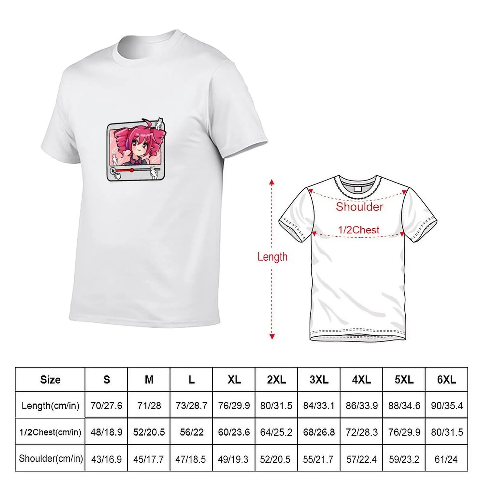 تي شيرت الأغنية ملصق قائمة التشغيل FUKKIRETA Teto تي شيرت قطني Kasane VOCALOID 100% Dwandonly