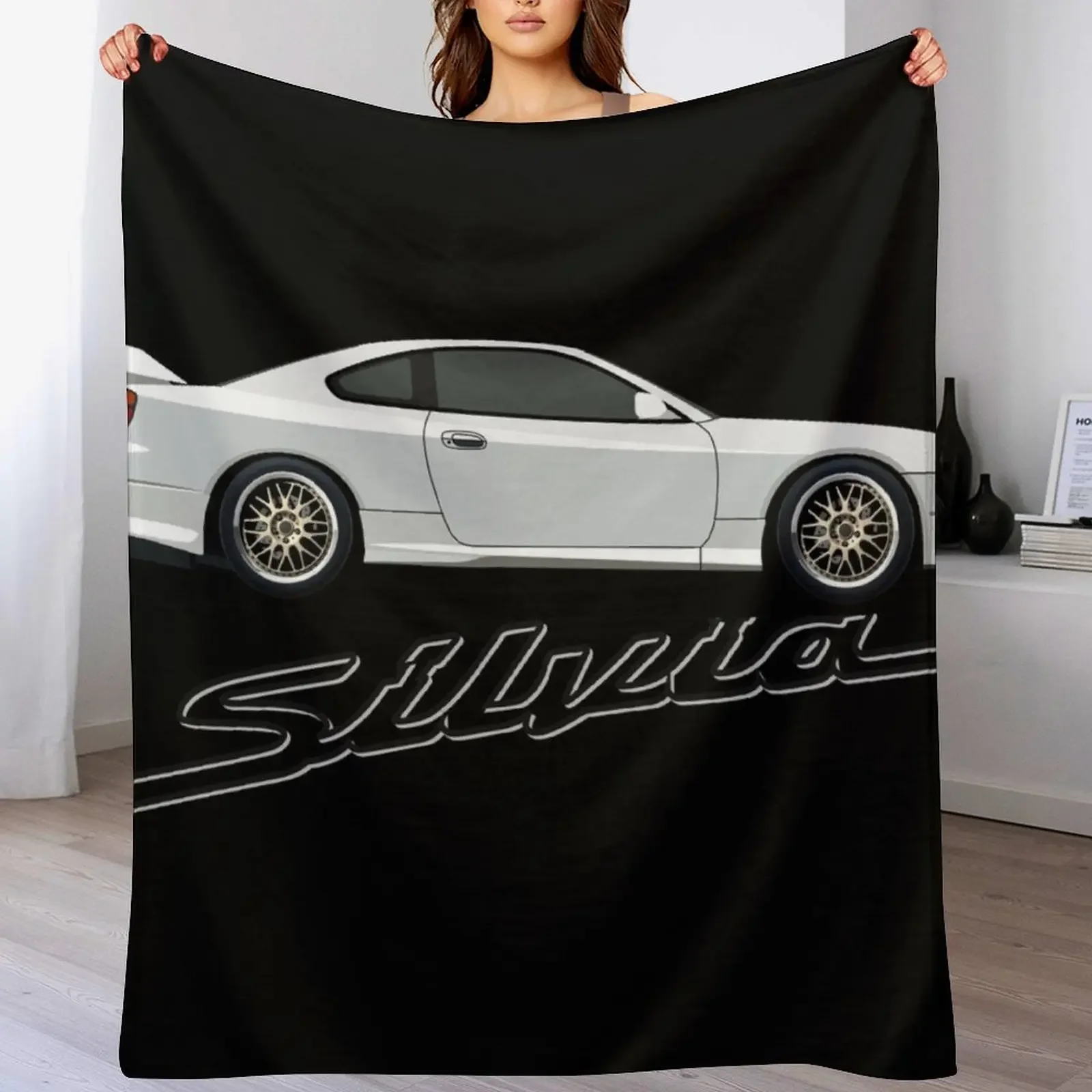 

S15 Throw Blanket Warm Flannel Blanket for Couch Chair Bedroom