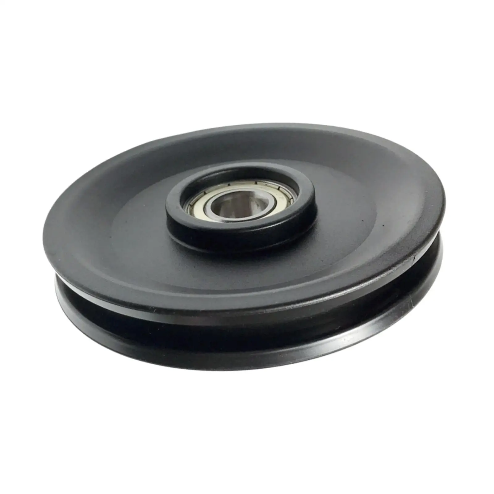 Groove Pulley Wheel Bearing Pulley Nylon Wear Resistant DIY Part Replacement for Repairing Sports Fitness Abdominal Machine