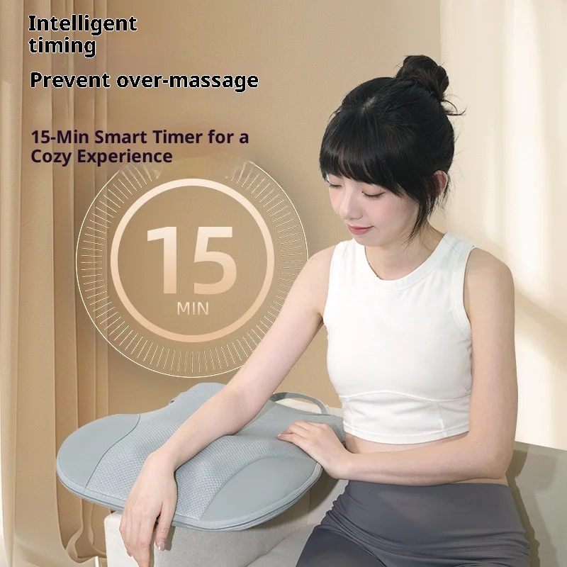 

Массажер для талии, массажер для талии, шейный отдел позвоночника, плеч, шеи, спины, массажная подушка для спинки, поддержка талии