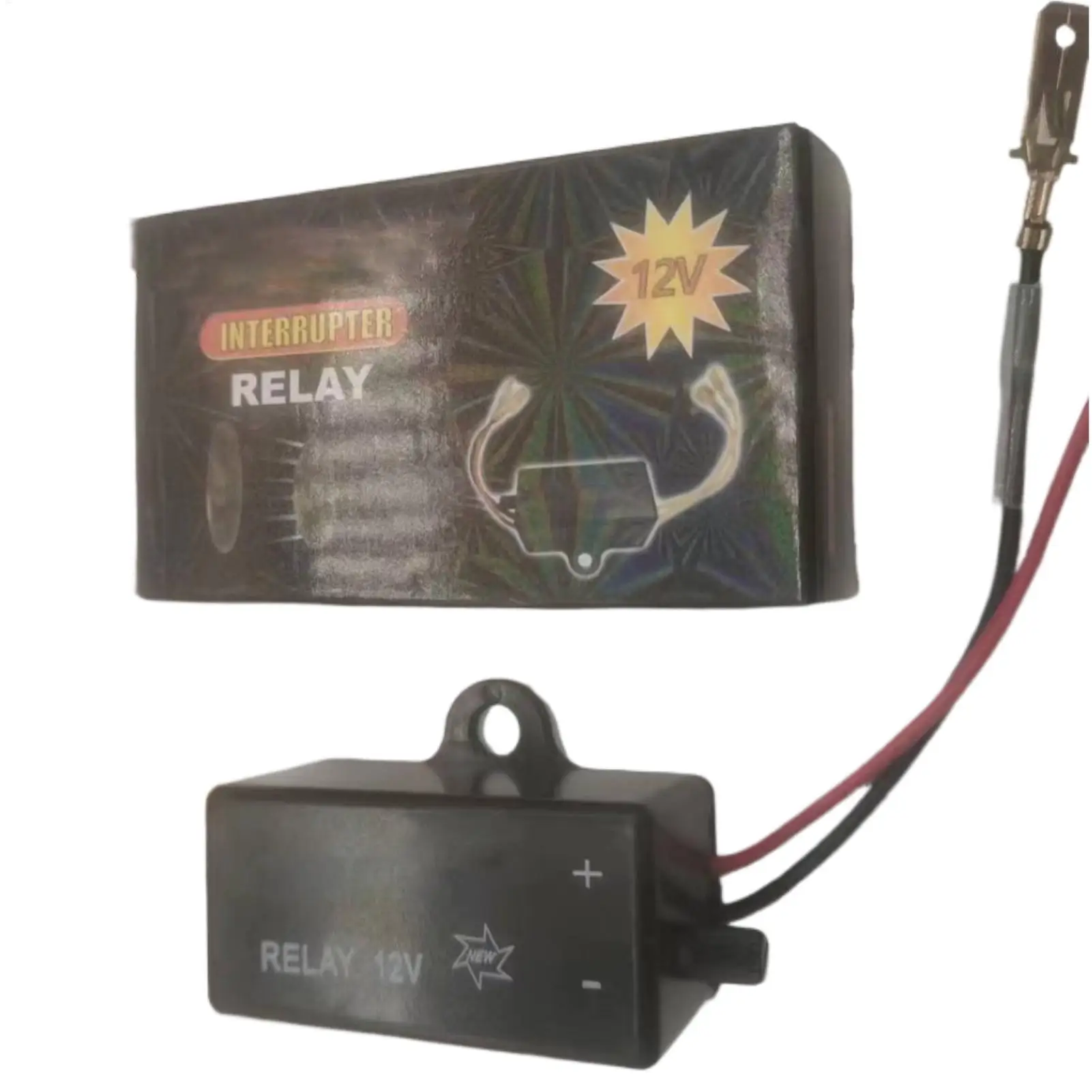 Motorcycle Horn Relay Heavy Duty 12 Volt Car Relay Automotive Replacement Accessories for Circuit Control Fog Light Starter