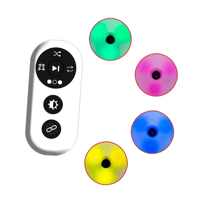 YHOLI-4Pcs أضواء التدريب رد الفعل اختبار أجيليتي استجابة المعدات المحمولة أجيليتي لوازم التدريب لكرة السلة كرة القدم