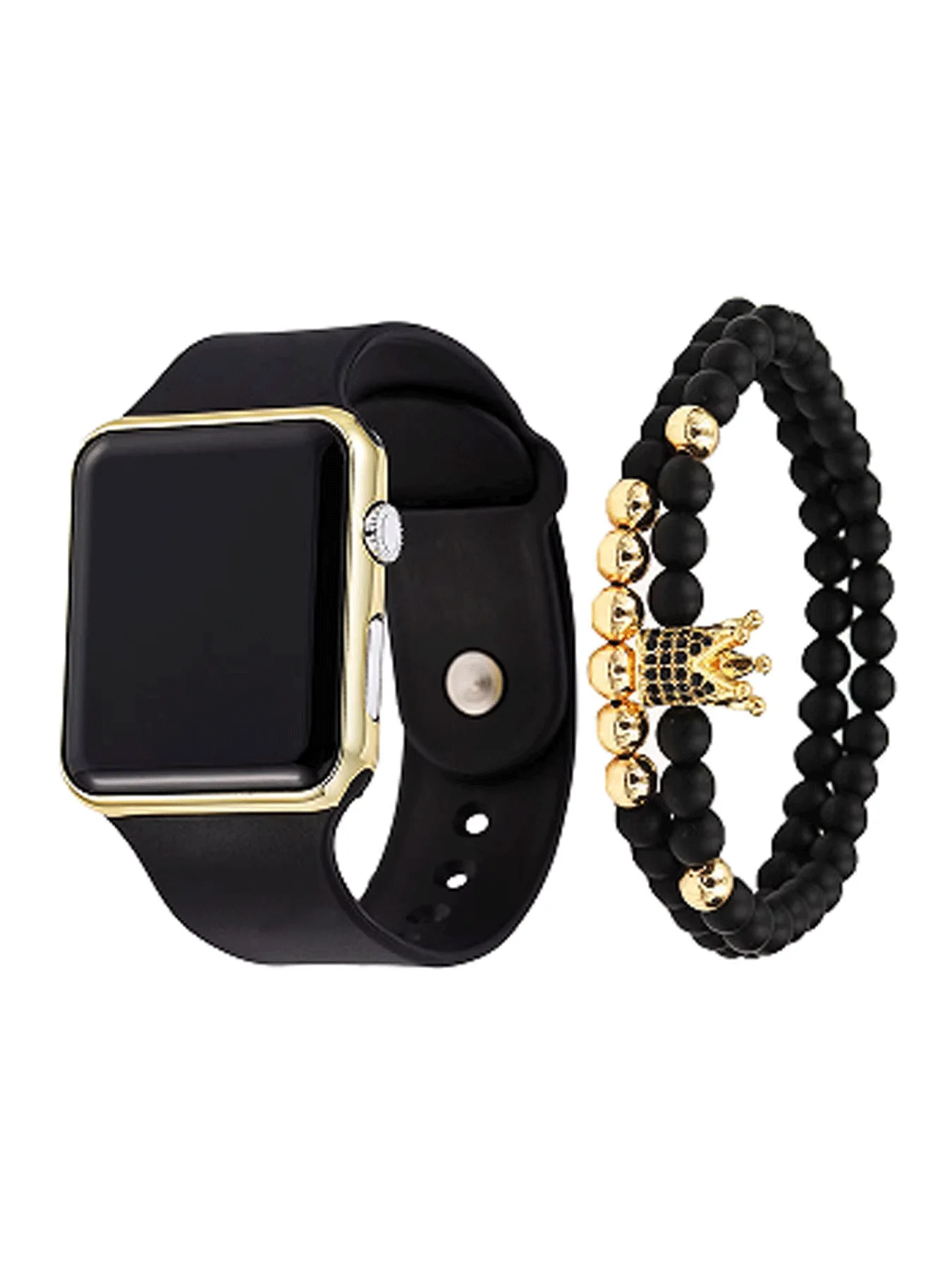 3-piece exquisite and versatile women's watch set, fashionable quartz watch, casual steel strip watch, women's watch