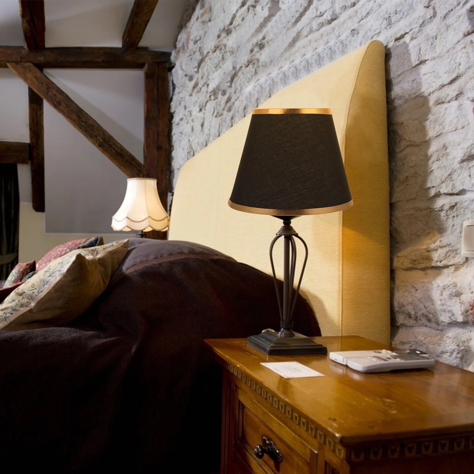 

1Pcs Durable Cloth Lamp Shade Clip Cover for Ceiling Floor Wall Lamp Decorative Practical Light Shade Chandelier Cover