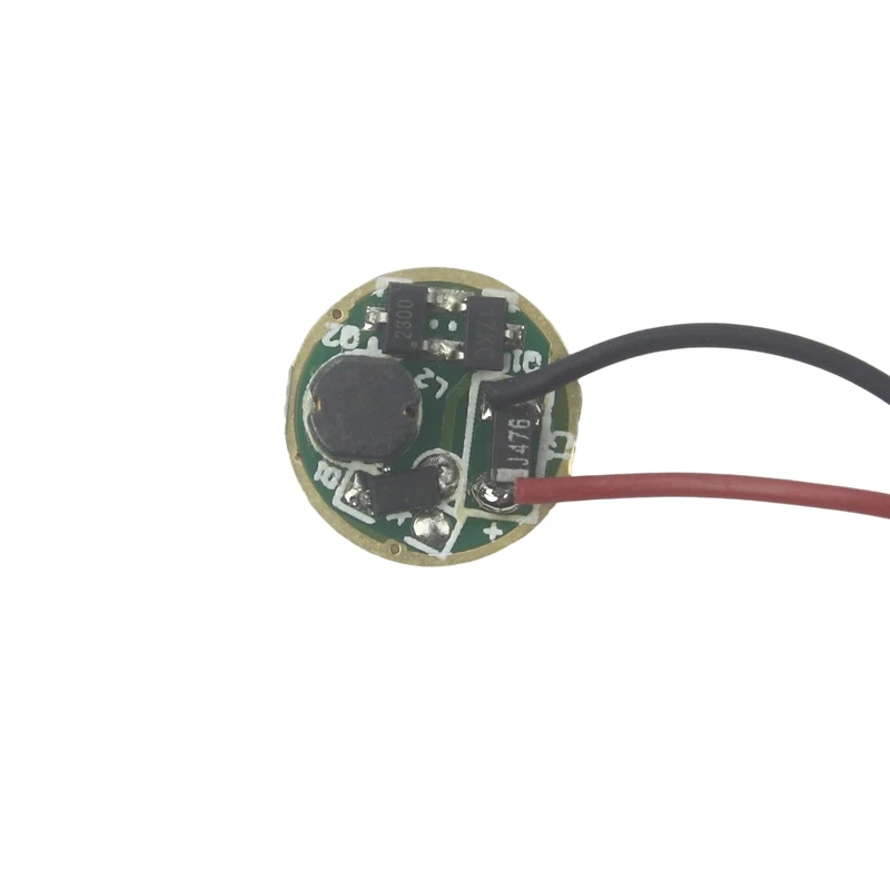 

Nanjg 102 13 мм (D) 0,9 В-1,5 В 550 мА 1-режимный драйвер фонарика для повышения мощности