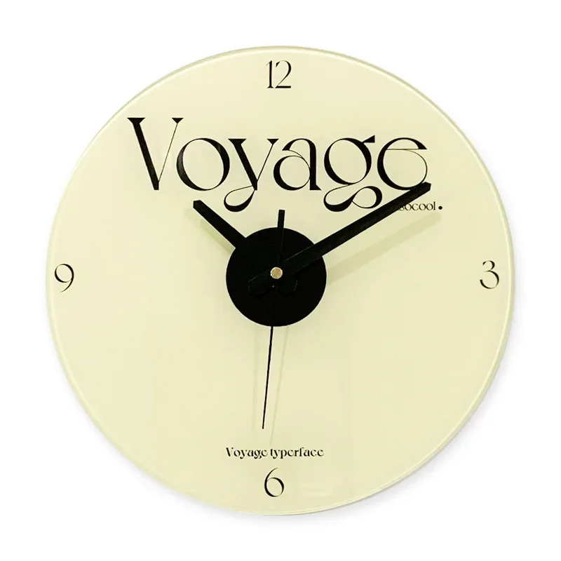 12-Inch 30cm Nordic Cream Style Silent Wall Clock Decorative Creative Ornament Direct Sale