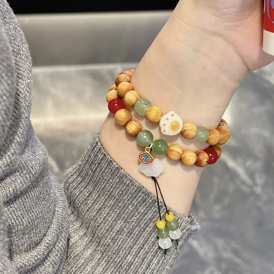 سوار ساعة خشبي عتيق لسوار Mi من سلسلة Mi من سلسلة Mi ، سوار مع مخالب قطة لطيفة ، سوار معصم لميباند 5 ، 6 ، 4 ، 3 ، 8 برو ، 7 ، 6 ، 5 ، الموضة