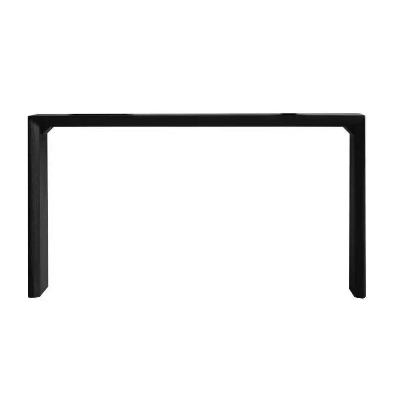 Narrow-sided pine against the wall Entrance table Entrance table Simple decoration Wabi Sandy wind