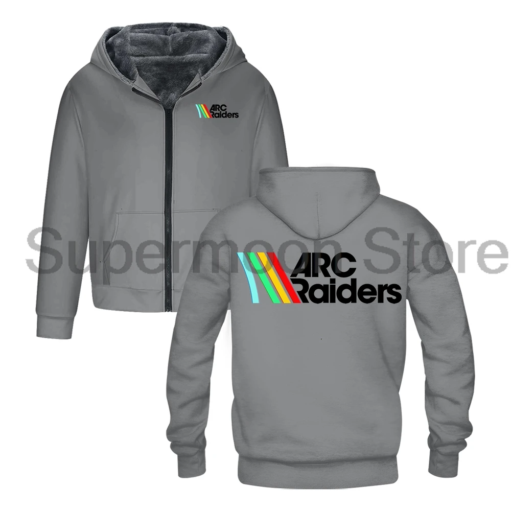 ARC Raiders Logo Zipper Hoodies 2025 New Game Merch Long Sleeve Streetwear Women Men Jacket Parkas Unisex Winter Coat