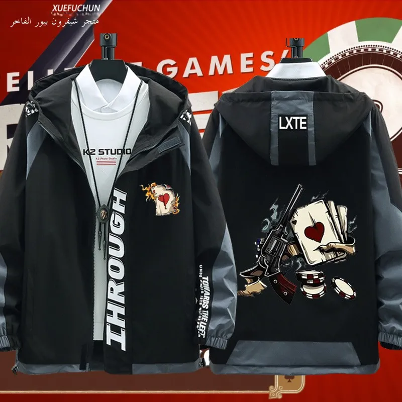 ace-poker-ro-metal-sle-hooded-jaet-ex-casual-versatile-outerwear-long-sve-loose-fit-polyester-youth-faion