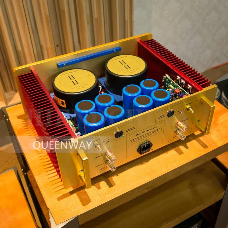 N-07 최신 연구/복사 다즐 NHB-108 표준 버전 전력 증폭기, HIFI AMP, 네거티브 피드백 증폭기 회로 전력 증폭기 없음