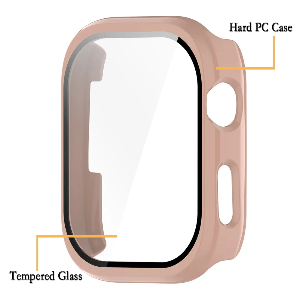 2-in-1 Protective Case For Huawei Watch D2 With Screen Tempered Glass Protector Watch Protection Cover With Film