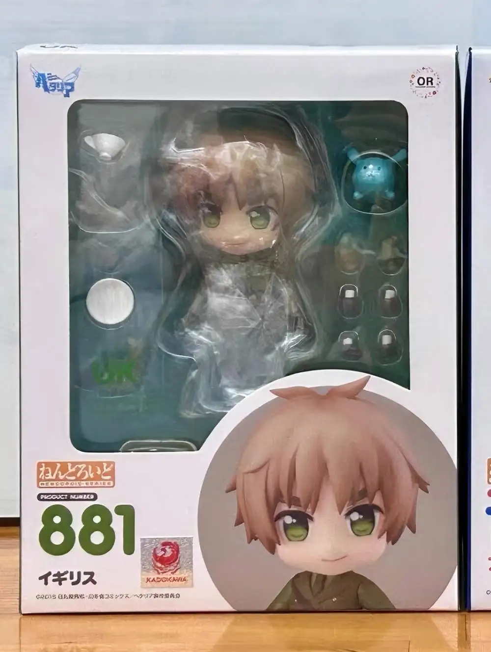 

Оригинальная новинка GSC 881, Hetalia The World Twinkle, Англия, Артур, официальная фигурка, коллекционный подарок