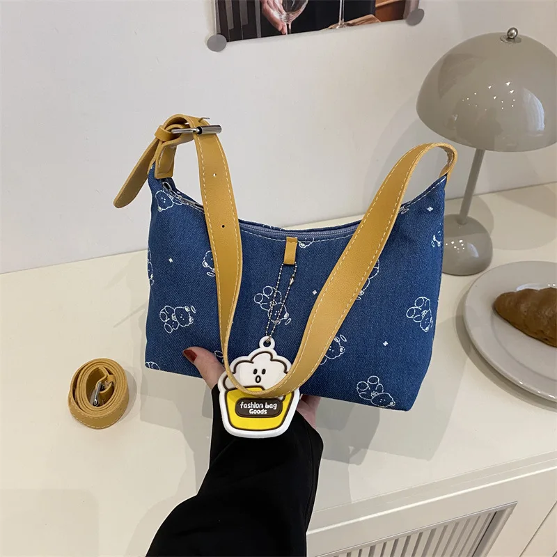 

Простые сумки через плечо для женщин. Сумка на плечо. Универсальные повседневные джинсовые дизайнерские сумки. Кошелек и сумки. Сумка для мамы и ребенка для девочки.