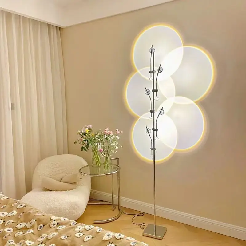 

Art light projector ambient light suitable for living room bedroom designer floor lamp
