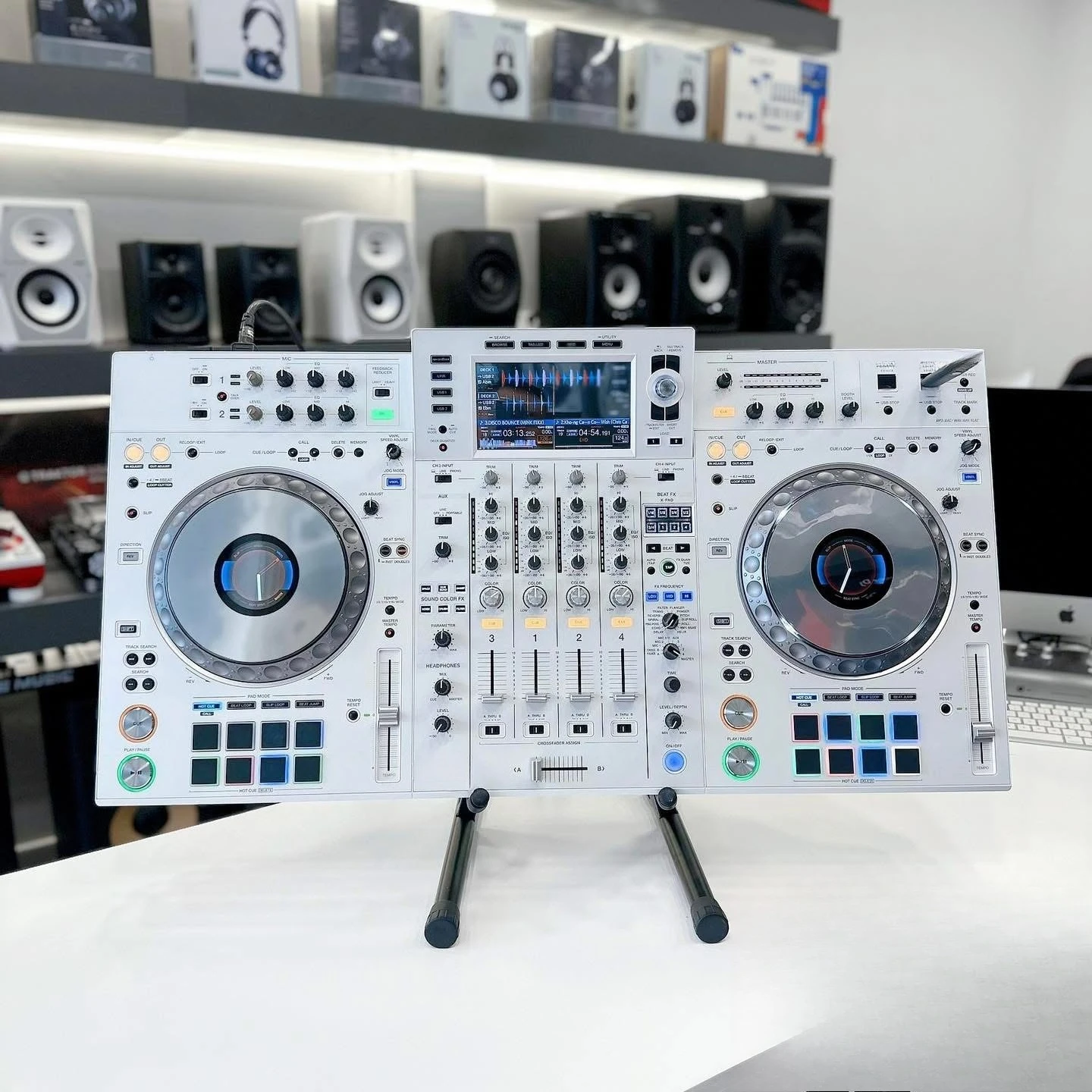 White Limited Edition for XDJ-XZ RX3 RR All-in-One Digital DJ Player