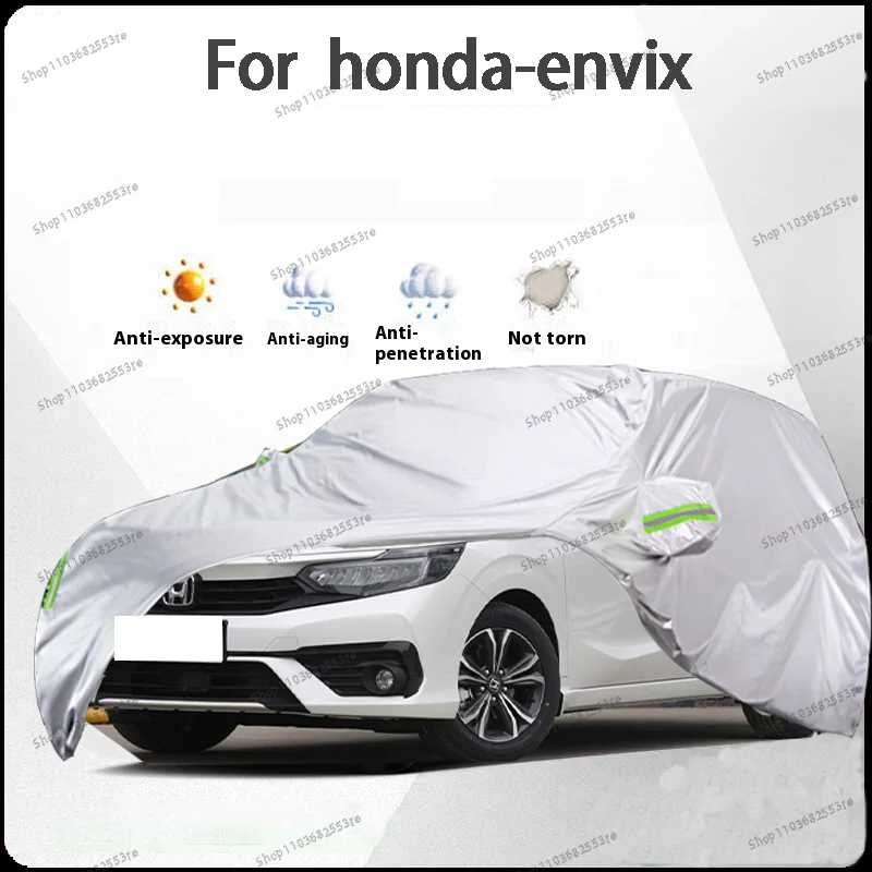 

For Honda Envix Fit Car Cover - Waterproof, Dustproof, Sunshade (UV), Snowproof | Silve Full Cover with All-Day Protection
