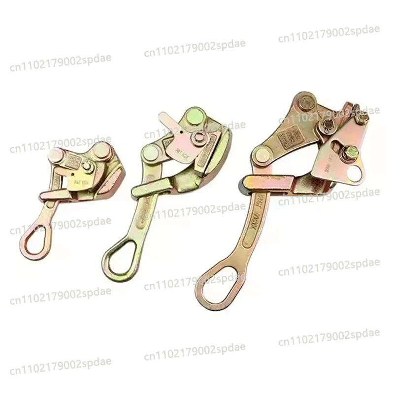 Double Hook Wire Tightener  Electrician Wire Rope Tensioner Heavy Duty Cable Pulling Tool For Power Construction Rigging