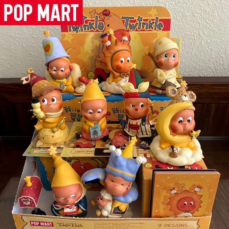 

Подлинная POP MART, настоящая слепая коробка для людей со звездами, серия We are Star Man, слепая коробка, милые офисные куклы ручной работы, игрушки, подарки на день рождения