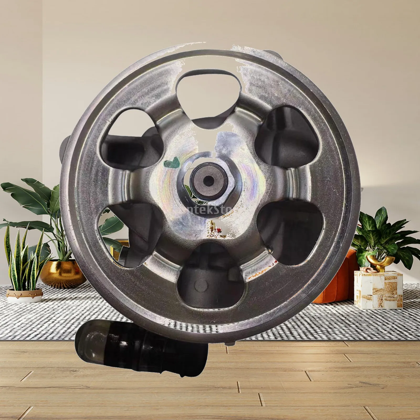 Power Steering Pump with Pulley Professional 56110raaa01 Stable Performance Sturdy Easy Installation Replaces for Accord
