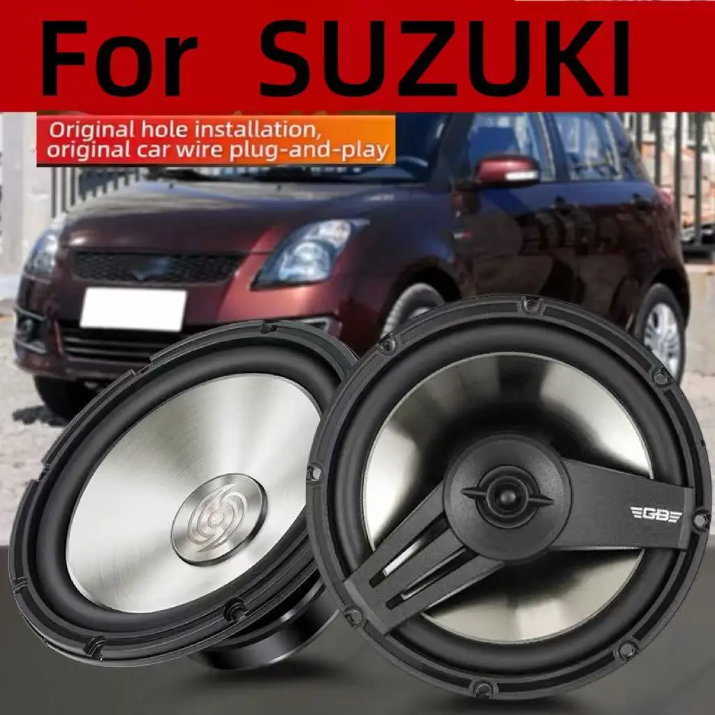 

Аудиоколонки для передних и задних дверей Suzuki Swift, Dzire, Triton, Wagonr, Fronx, Ertiga, Baleno, 6,5 дюймов, безразрушительная установка.