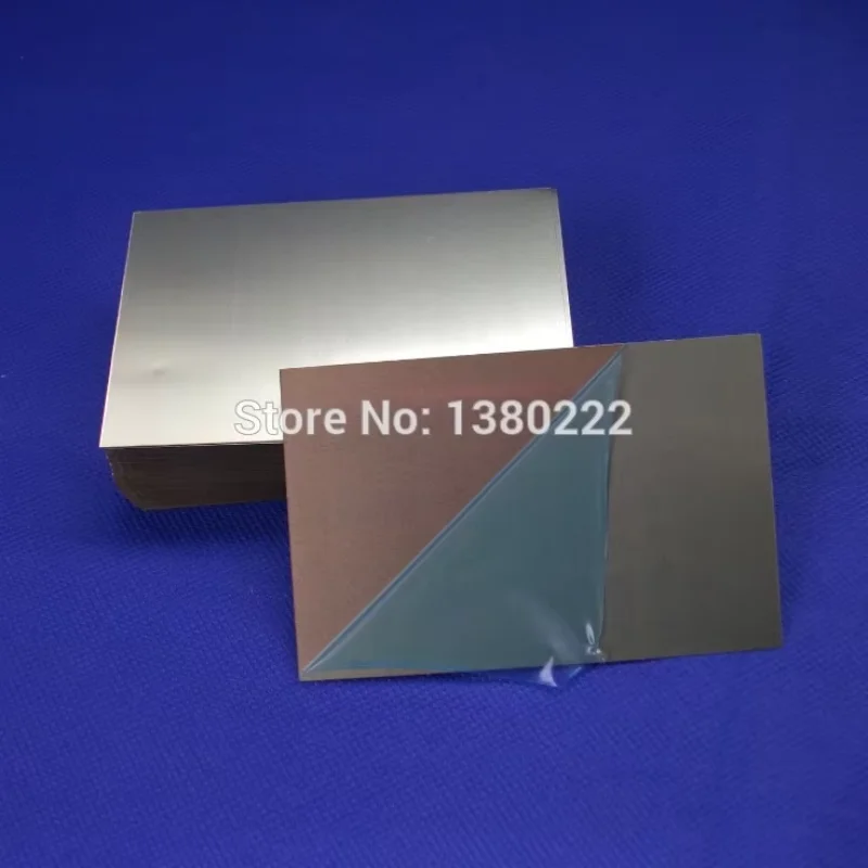Hull Cell Test Copper Cathode, Brass Sheet