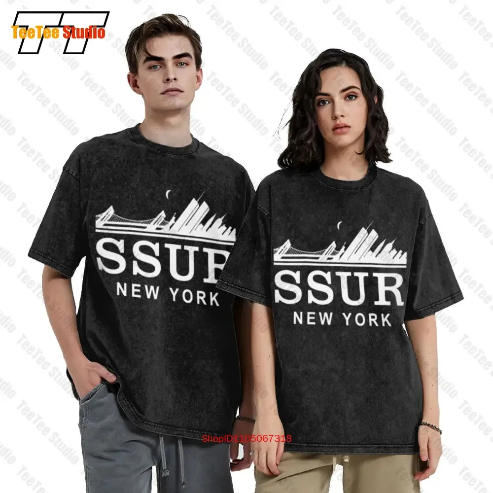 Ssur New York Caviar Cartel Pocket Vintage Oversized T-Shirt JQFG