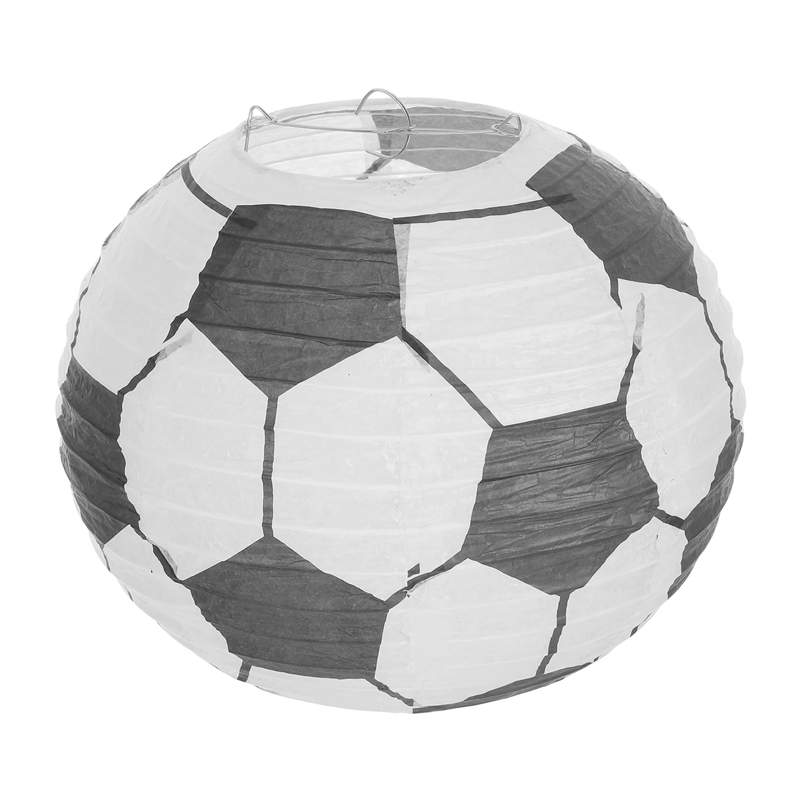 Paper Lanterns Decorative Kids Room Kindergarten Classroom Football Patterns Safe Supplies Ideal Decorations Holidays