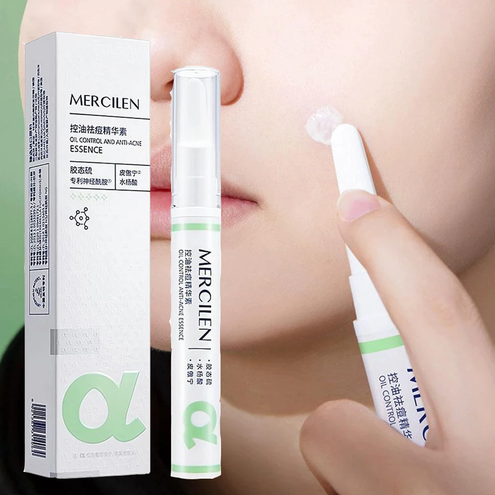 Salicylic Acid Acne Treatment Face Serum Repair Pimple Spots Deep Cleaning Pore Anti-acne Scar Oil Control Moisturizer Skin Care