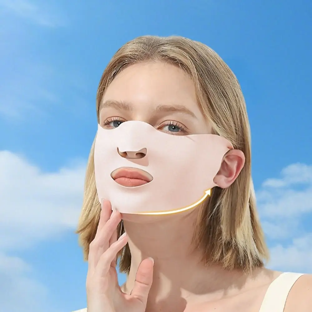 Mascarilla solar protectora delgada 3D sin costuras, transpirable - imagen 4