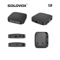 SOLOVOX Q8 TV Android 11 Cherry Box 4G 32G S905Y4 Quad Core WIFI 5G Dual STALKERID Media Player AV1 4K XTREAM Decoder