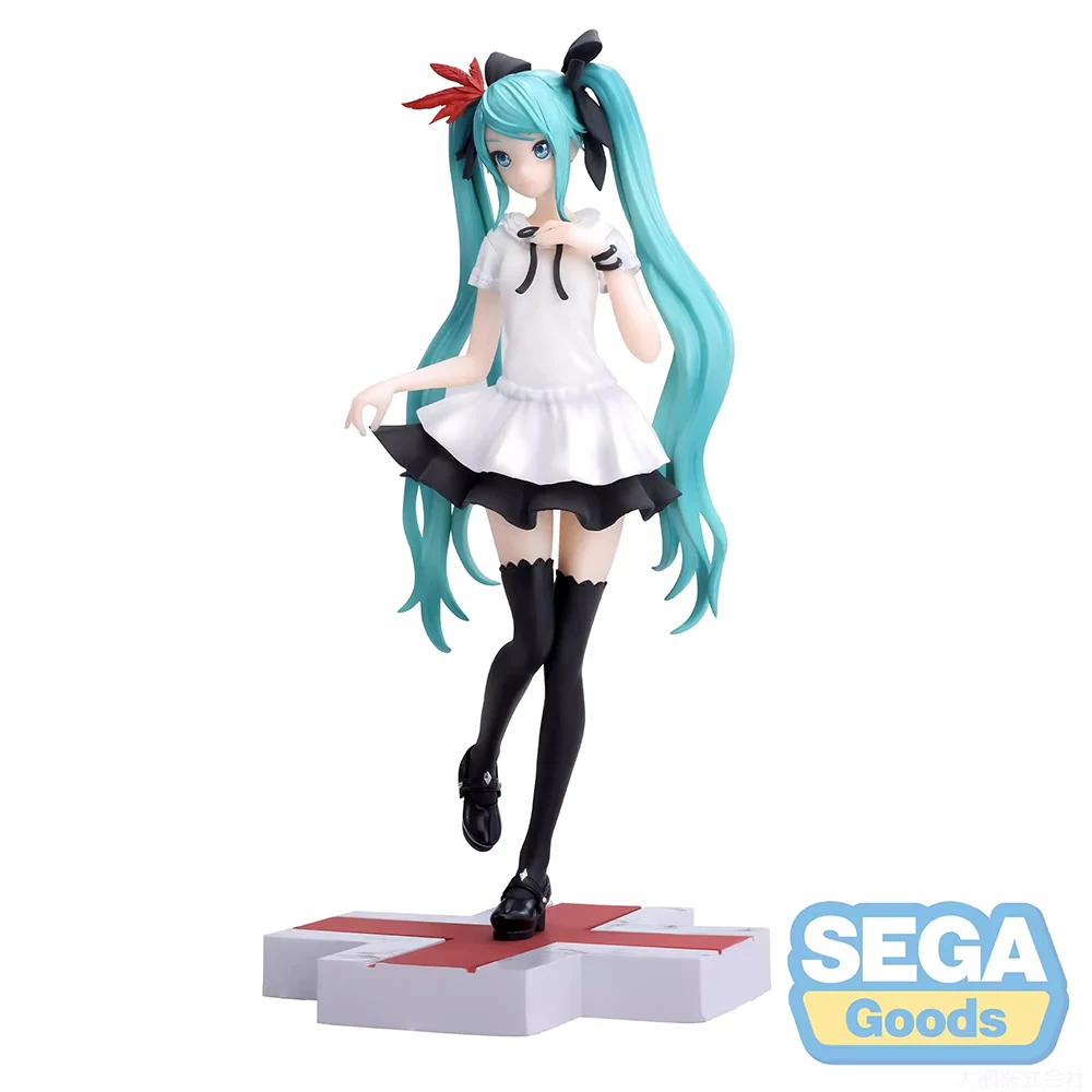 IN Stock SEGA Luminasta Vocaloid Hatsune Miku Project Diva Mega 39's Supreme 18Cm Original Anime Figure Model Anime Figure Toys