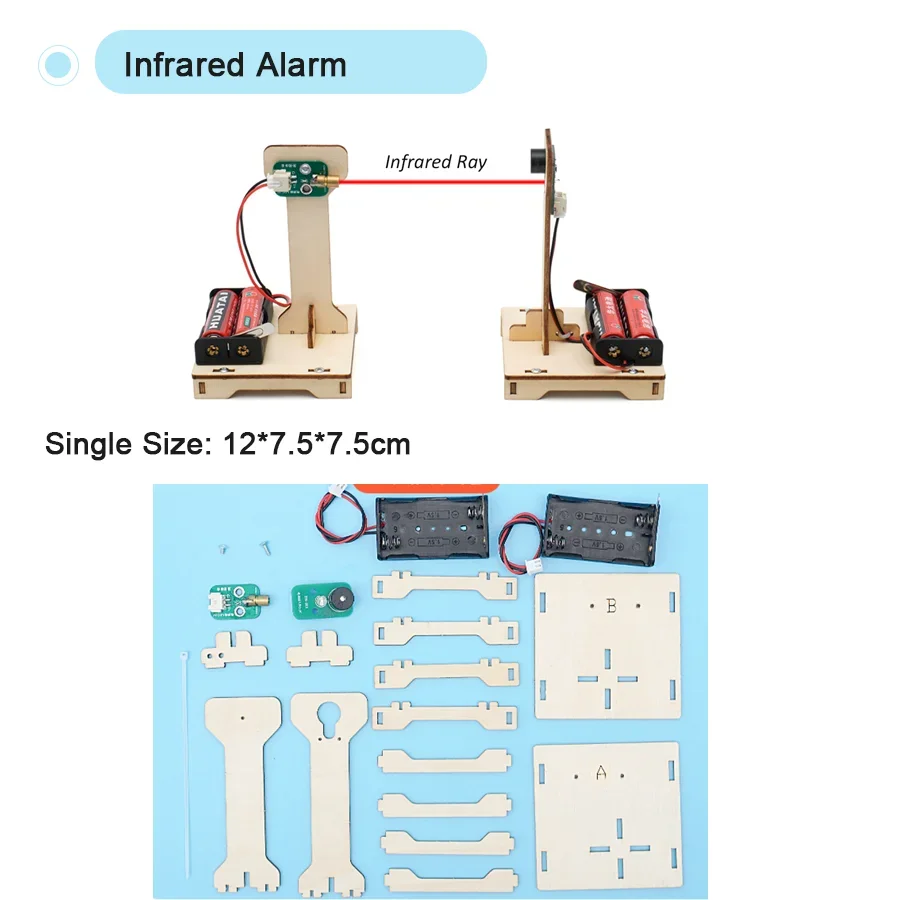 DIY Physical Model Science Experiment Educational Toy Handmade Small Production Assembly Craft Technology Project for School