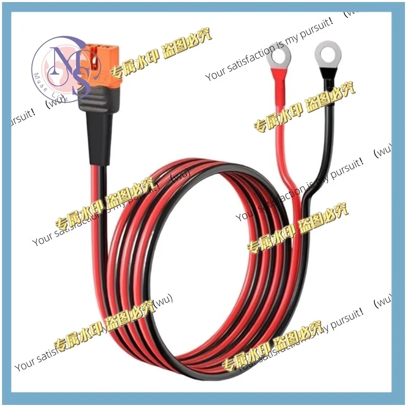 XT60i Female Connector to O Rings Terminal Cable 10AWG for Solar Generators