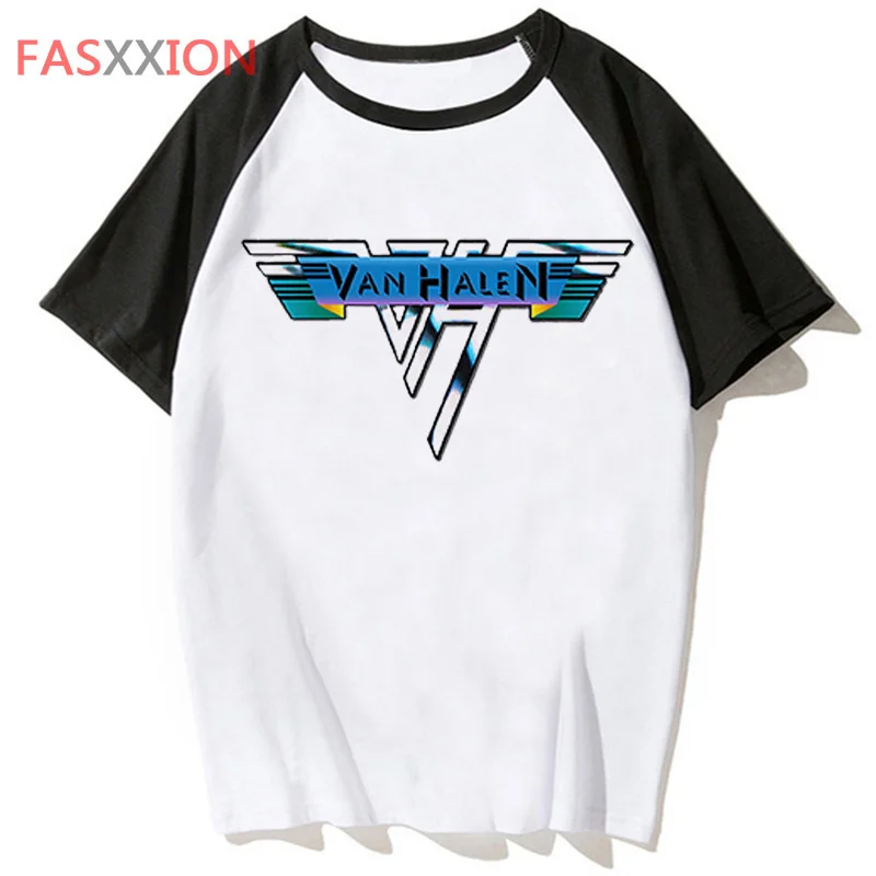 Van Halen top men funny tshirt male streetwear anime clothing