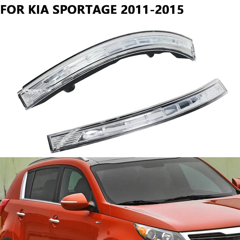 Car Rearview Mirror Turn Signal For Kia Sportage 2011-2015 876143W100 876244T000 Rearview Mirror LED Turn Signal Light