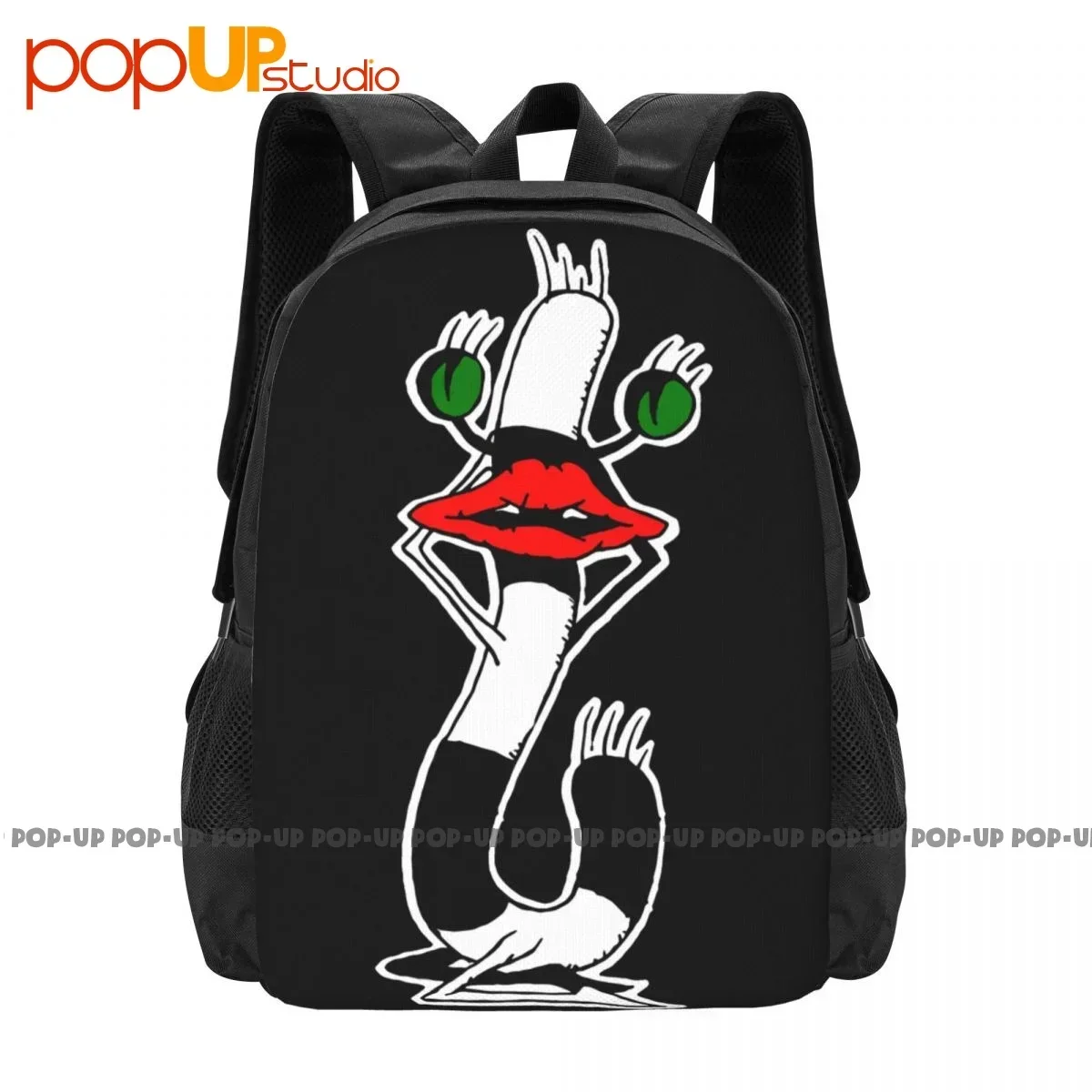 

Real Monsters Oblina Pin Up Backpack Large Capacity Fashion Softback 3d Printing Clothes Backpacks