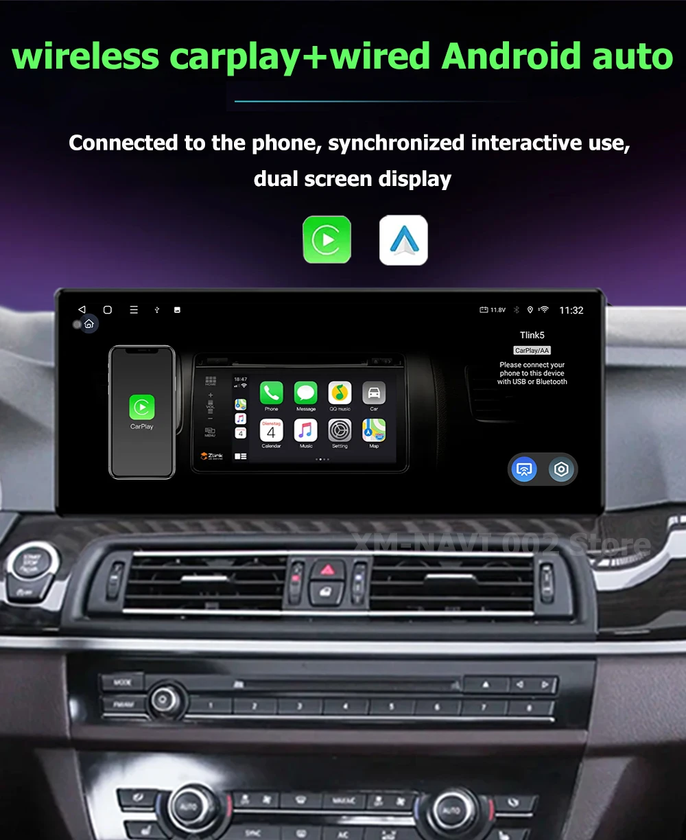 أندرويد 14 نظام تحديد المواقع والملاحة واي فاي BT Carplay السيارات راديو السيارة مشغل وسائط متعددة لسيارات BMW X5 F15 X6 F16 2014 - 2018 نظام NBT/EVO DSP