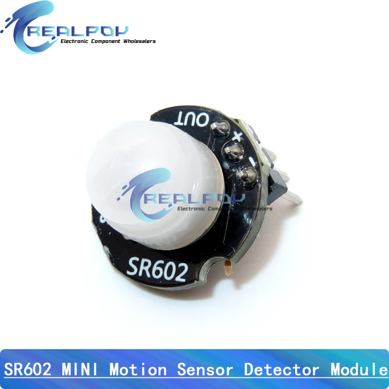 

SR602 MINI модуль детектора движения пироэлектрический инфракрасный PIR комплект сенсорный переключатель кронштейн для arduino Diy с линзой