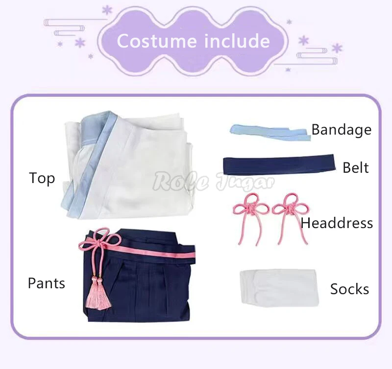 Genshin Impact Kamisato Ayaka Cosplay Costumes Kimono Set and Wig Men Women Kendo Clothing Game Uniform Halloween Suit