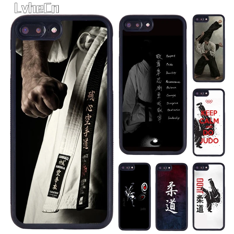 Japan aikido Judo Coque phone Case For iPhone 14 15 16 13 12 Mini Max Cover For Apple 11 Pro Max 6S 8 7 Plus SE2020