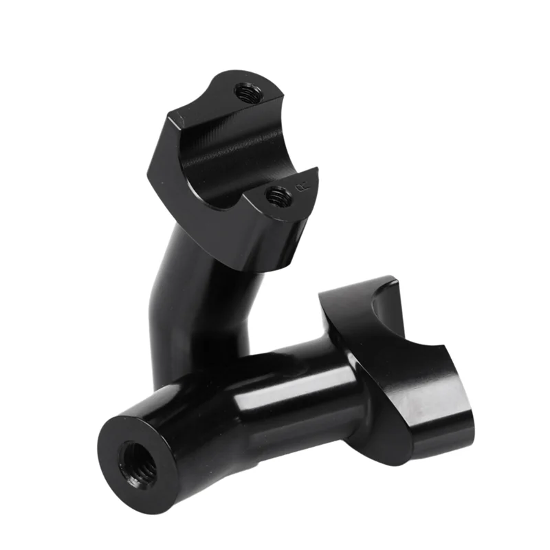 

A58X-Black 3.5Inch Tall Pullback Handle Bar Risers Aluminum Handlebar Riser Handlebar Riser