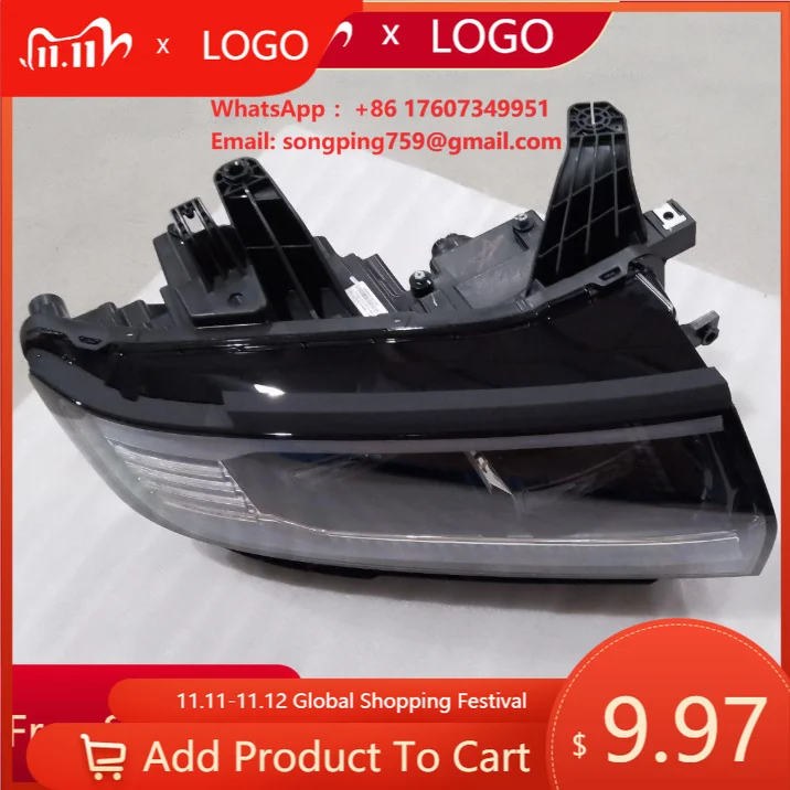 High Quality Auto Parts Right Side Headlight for BYD Leopard 8 OE 18001816-00